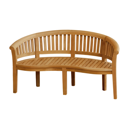 Solid Teak Outdoor Bench