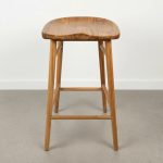 Teak Counter Bar Stool