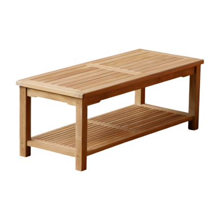 teak outdoor coffee table