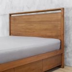 Teak Wood Bed Frame With Storage EF-BFR 04 - Image 3