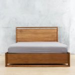 Teak Wood Bed Frame With Storage