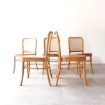 Teak Wood and Rattan Dining Chair EF-DCHI 04 - Image 3