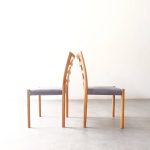 Upholstered Solid Teak Dining Chair EF-DCHI 03 - Image 3