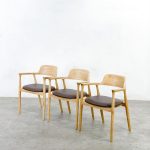Upholstered Teak Dining Chair