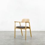 Upholstered Teak Dining Chair