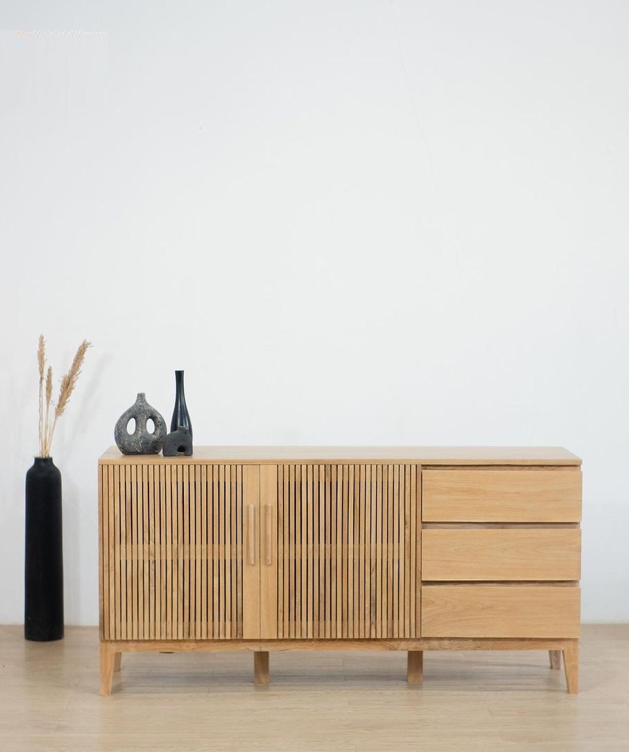 solid teak wood sideboard