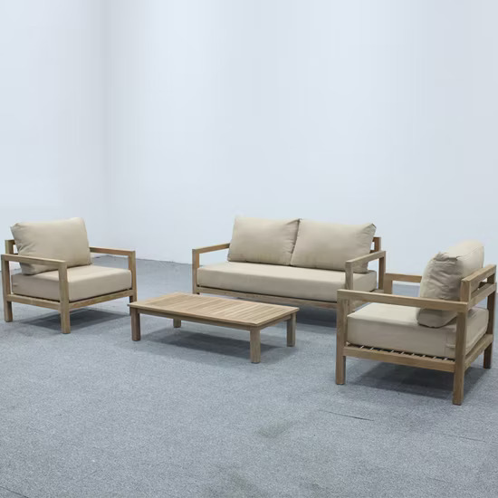 teak outdoor sofa sets